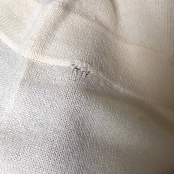 JCrew cream cashmere sweater vest S - Picture 8 of 8